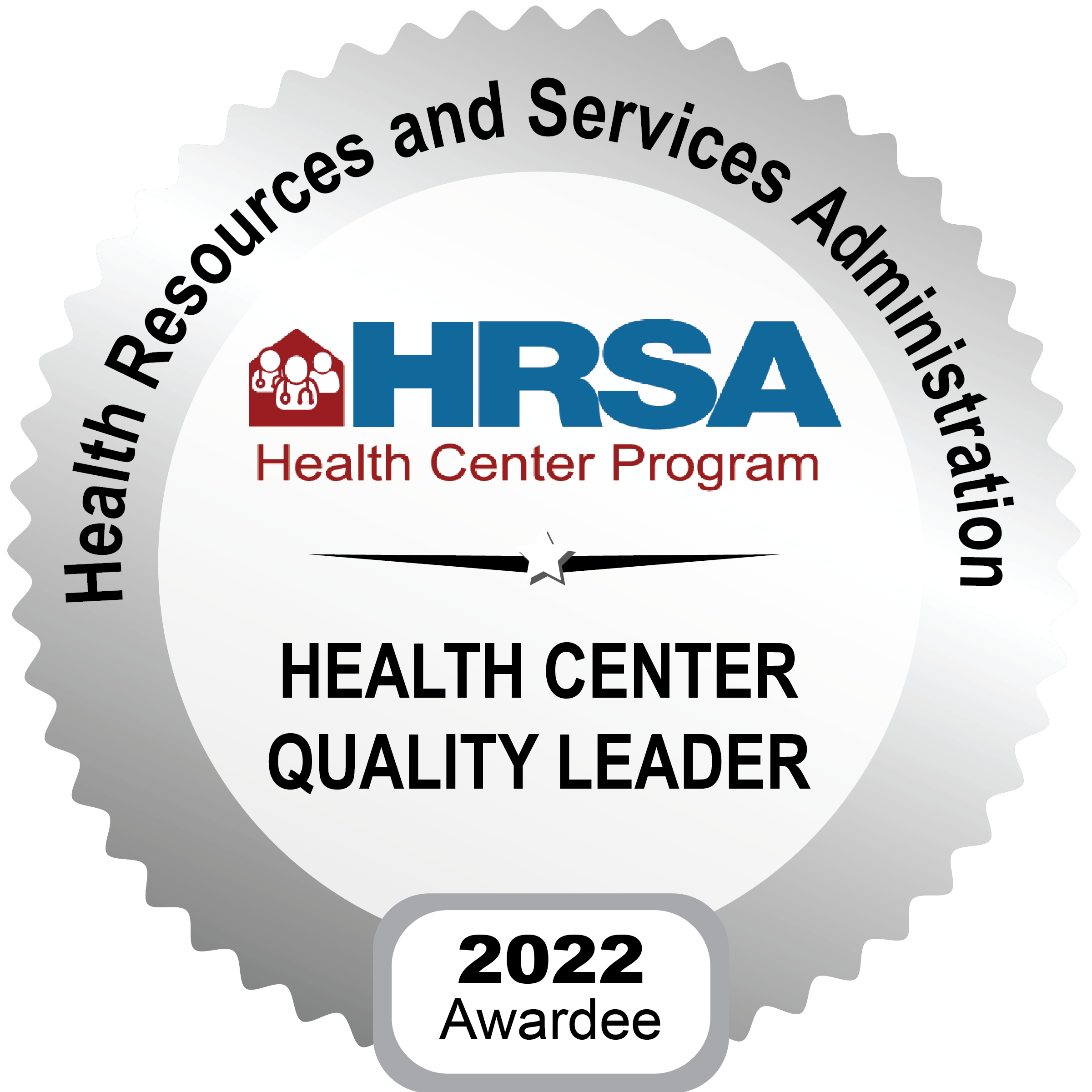 HRSA Health Center Quality Leader 2022 Award